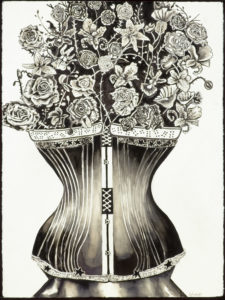 Corset Flower Vase