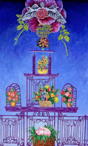 Funeral Flower Tower