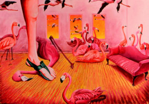 Misstep in the Flamingo Room